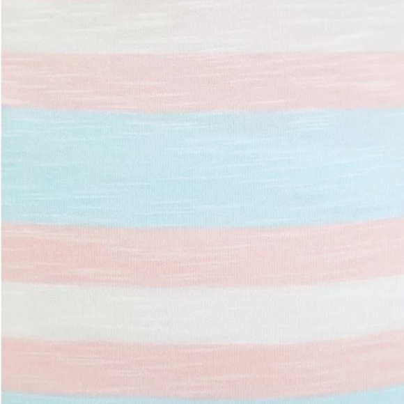 Torrid 6 Pink/Blue Multi Striped Dolman Top - Picture 4 of 10